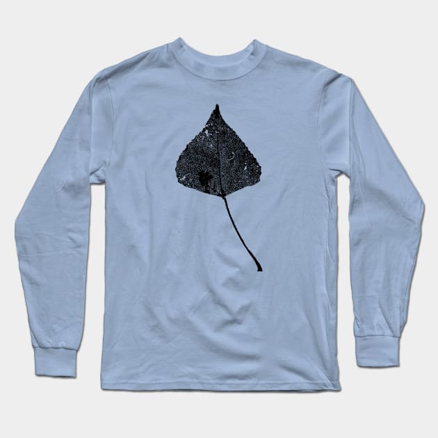 Leaf skeleton Long Sleeve T-Shirt by Pheedphil